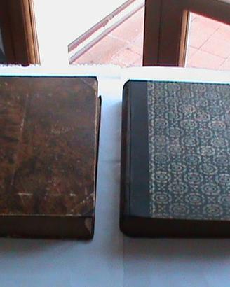 SACRA BIBBIA  SONZOGNO 1936 2 VOLUMI DA RESTAURARE