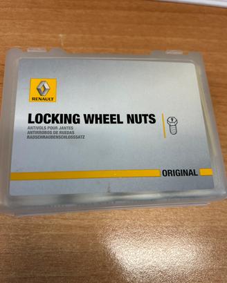 Kit Bulloni Antifurto Ruote Originale Renault