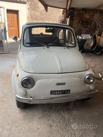 Fiat 500 anno 1972 bianca