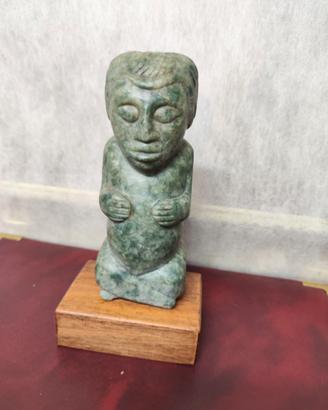 Antica Scultura in pietra verde