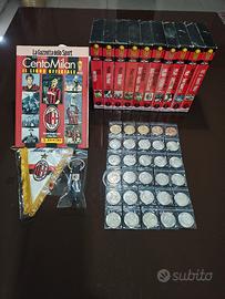 VHS "CentoMilan" + Medaglie in metallo AC Milan