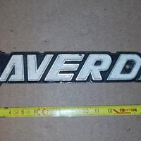 Fregio Laverda in metallo 