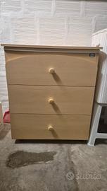 fasciatoio con vasca da bagno 