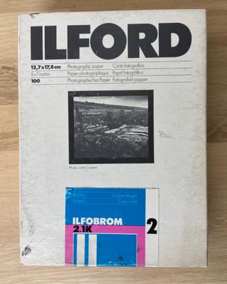 Carta Baritata ILFORD Ilfobrom 13x18 grad. 2 100F