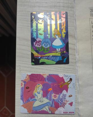 Card carte alice nel paese delle meraviglie Disney