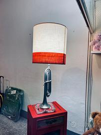 Lampada vintage a tema MUSICALE