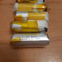 Batterie LiPo LiIon 3,7v 500mwh 13350 1,85Wh litio
