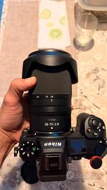 Obiettivo Nikon Z 28-75 F2.8 NUOVO NITAL