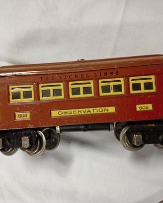 ANTICO TRENINO LIONEL. BINARI  E VAGONI