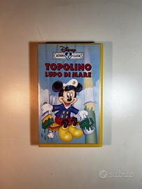 Topolino Lupo di Mare - VHS Disney Cartoon