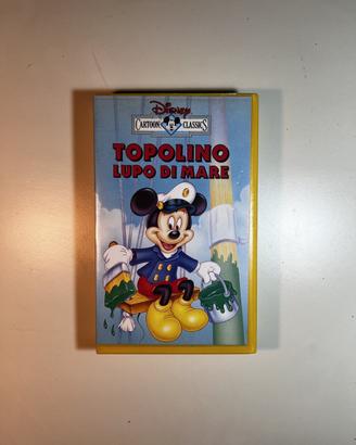 Topolino Lupo di Mare - VHS Disney Cartoon
