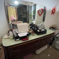 Como’ comodini specchio antico letto cassettiera