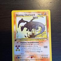 Shining charizard prima edizione con difetto