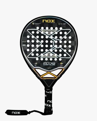 Pala da padel Nox AT10 Genius 18K in Nero/Oro