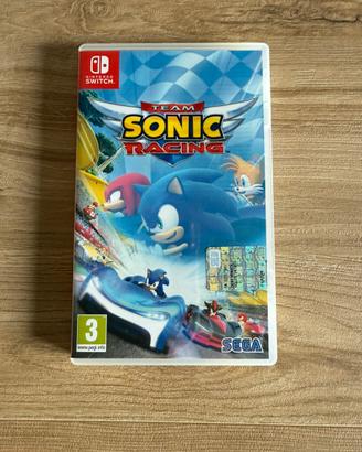 Team Sonic racing per nintendo switch