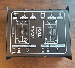 DI Box Stereo Passiva