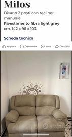 Divano Reclinabile mondo convenienza