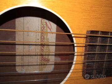 CHITARRA ACUSTICA VINTAGE ANNO 1972 - CRUCIANELLI