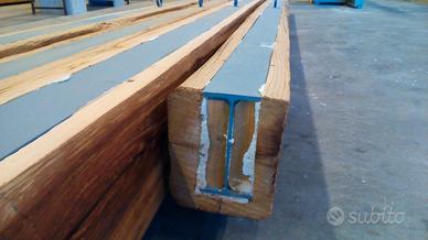 Travi legno antico per rivestimenti IPE HEA