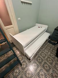 Letto Ikea con letto estraibile 90x200