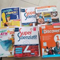 libri prima e seconda media 