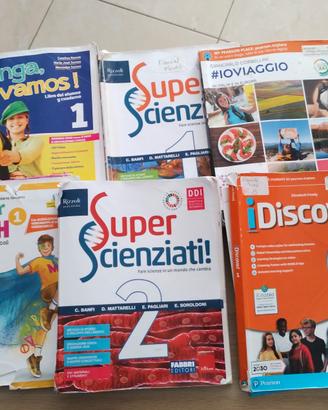 libri prima e seconda media 
