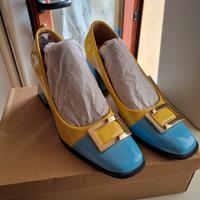 décolleté donna bicolore