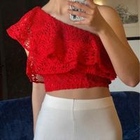 Top Guess by Marciano in pizzo macrame’