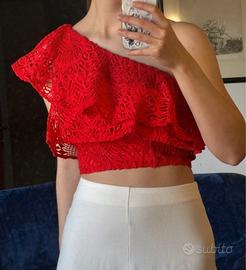 Top Guess by Marciano in pizzo macrame’