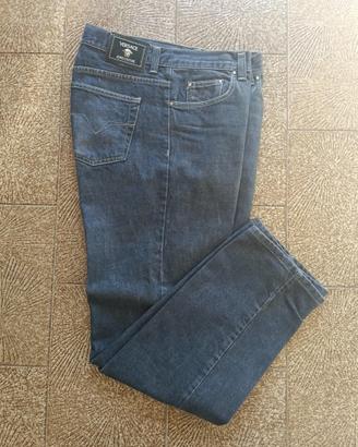 Versace jeans blu uomo cotone tg 50, made in Italy