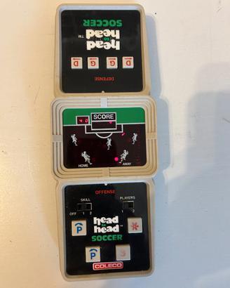 Gioco Coleco Head to Head Soccer 1979 Funzionante