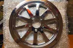 puleggia Harley cromata  70 denti