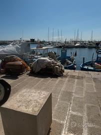 Vendita licenza da pesca+imbarcazione