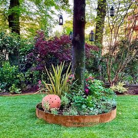 CERCHIO DA GIARDINO IN CORTEN