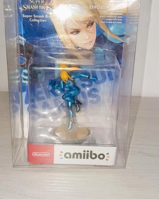 Amiibo Samus Aran Zero Suit No40 Box danneggiata