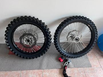 Coppia cerchi per honda crf