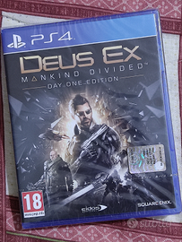 Deus Ex Mankind Divided PlayStation4 PS4 nuovo