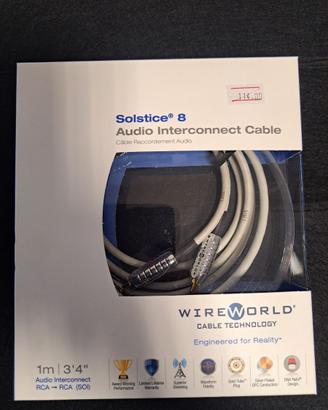 Cavi di segnale Wireworld Solstice 8 – RCA 1m.