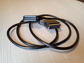 Cavo scart per audio e video lunghezza 160 cm