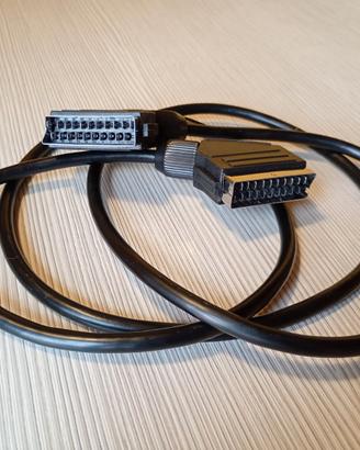 Cavo scart per audio e video lunghezza 160 cm