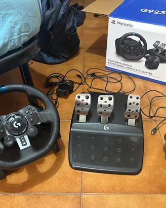 Volante logitech 923 per ps 4/5 pc