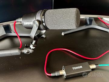 Preamplificatore TONOR XLR Preamp +25dB