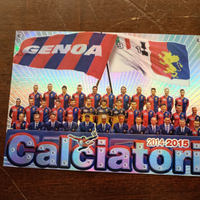 Squadra Genoa 2014/15 Calciatori Panini Maxi Card