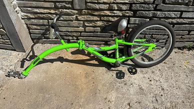 Cammellino bambini, rimorchio, traino bicicletta