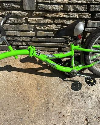 Cammellino bambini, rimorchio, traino bicicletta