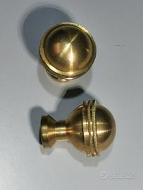 Pomelli ottone nuovi da avvitare