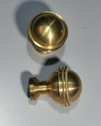 Pomelli ottone nuovi da avvitare