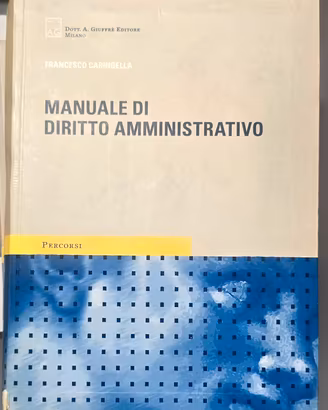 Manuale di diritto amministrativo di Caringella 