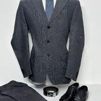 Ermenegildo Zegna completo uomo 100% lino TG 52