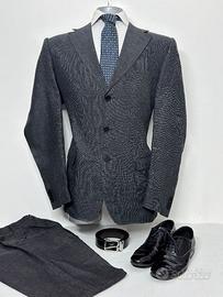 Ermenegildo Zegna completo uomo 100% lino TG 52